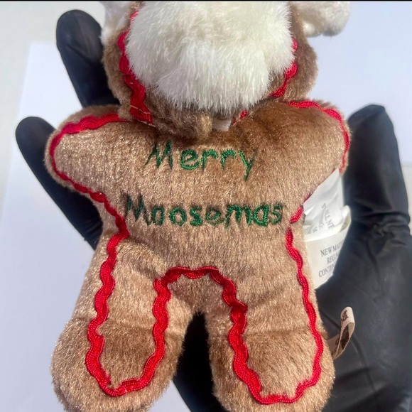 NWT Boyds Bears Mini Merry Moosemas disguised as ginger bread approx 5” - Picture 4 of 12
